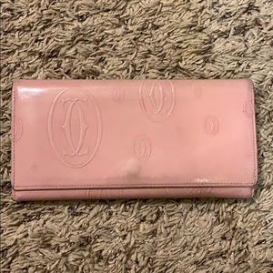 Pink Cartier Wallet